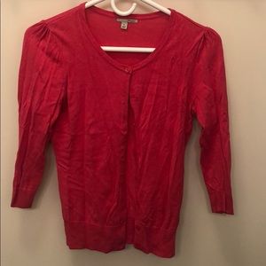 Coral cardigan